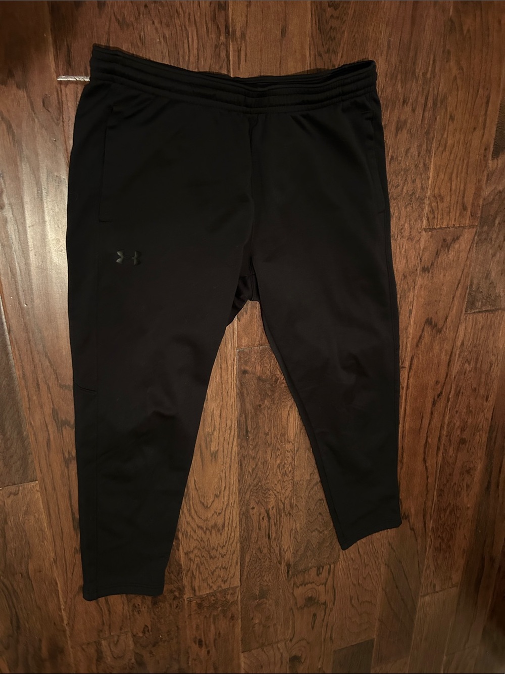 Under Armour Men's Black Loose Coldgear Sweatpants